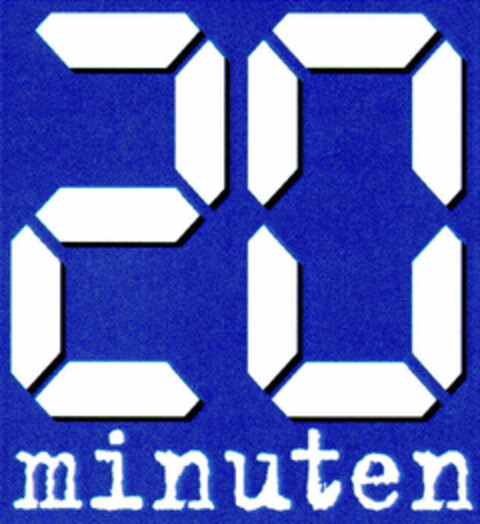 20 minuten Logo (DPMA, 18.01.1999)
