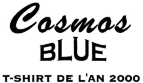 Cosmos BLUE T-SHIRT DE L'AN 2000 Logo (DPMA, 10.02.1999)