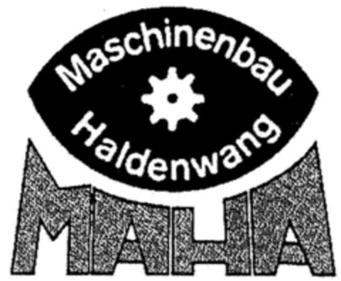 Maschinenbau Haldenwang MAHA Logo (DPMA, 15.07.1999)