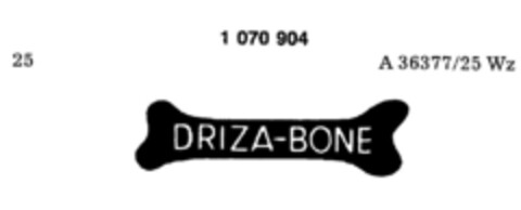 DRIZA-BONE Logo (DPMA, 29.11.1982)