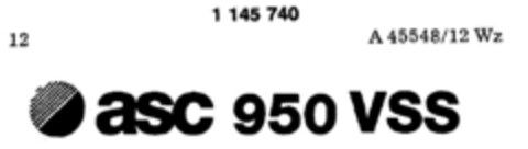 ASC 950 VSS Logo (DPMA, 12/06/1988)