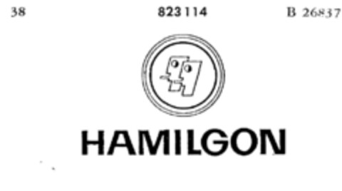 HAMILGON Logo (DPMA, 12.04.1962)