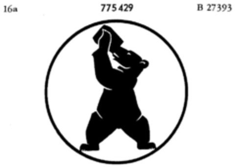 775429 Logo (DPMA, 24.07.1962)