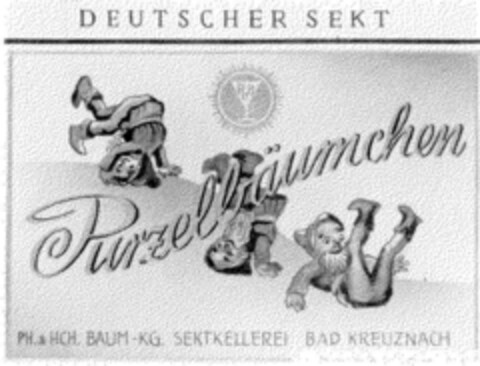 Purzelbäumchen Logo (DPMA, 02.04.1954)