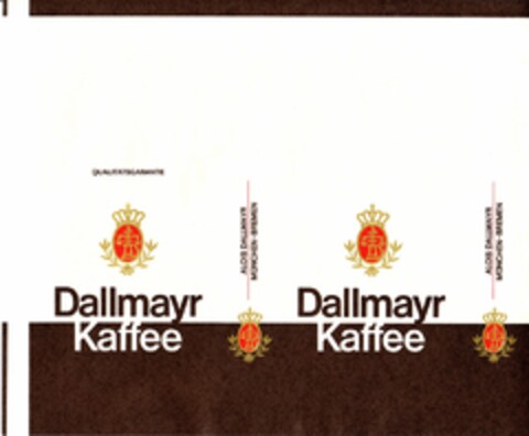 Dallmayr Kaffee ALOIS DALLMAYR Logo (DPMA, 10.04.1963)