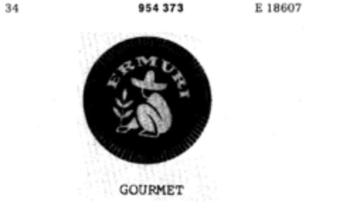 ERMURI GOURMET Logo (DPMA, 17.04.1976)