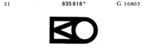 KO Logo (DPMA, 01.07.1967)