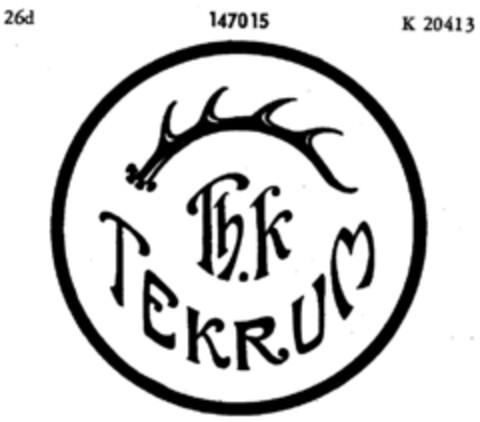 TEKRUM Logo (DPMA, 08.05.1911)