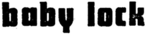 baby lock Logo (DPMA, 04.11.1968)
