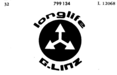 longlife G.LINZ Logo (DPMA, 03/05/1964)