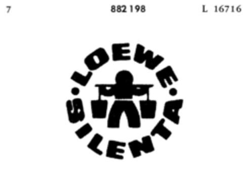 LOEWE SILENTA Logo (DPMA, 11.12.1969)