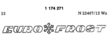EURO FROST Logo (DPMA, 13.06.1989)