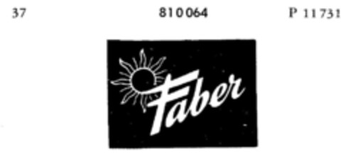 Faber Logo (DPMA, 07.09.1962)