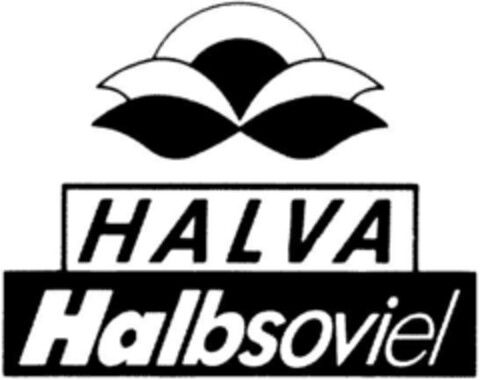 HALVA HALBSOVIEL Logo (DPMA, 10.07.1989)