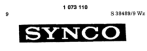SYNCO Logo (DPMA, 08.02.1983)