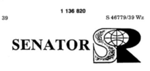 SENATOR Logo (DPMA, 03.06.1988)