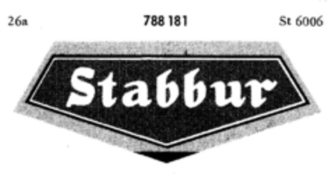 Stabbur Logo (DPMA, 03/02/1963)