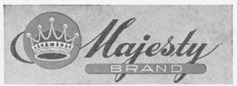 Majesty BRAND Logo (DPMA, 25.07.1963)