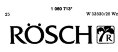 RÖSCH Logo (DPMA, 19.01.1984)