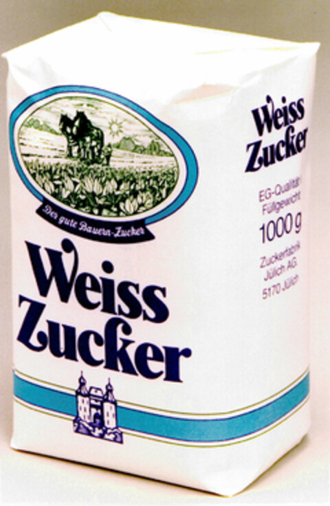 Weiss Zucker Logo (DPMA, 03/27/1982)