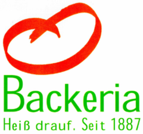 Backeria Heiß drauf. Seit 1887. Logo (DPMA, 08.03.2001)