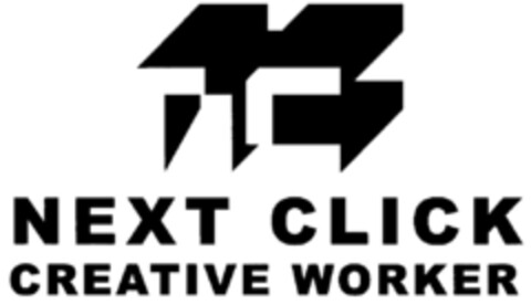 NEXT CLICK CREATIVE WORKER Logo (DPMA, 29.06.2001)