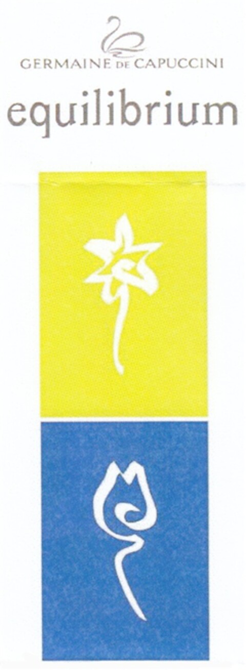 GERMAINE DE CAPUCCINI equilibrium Logo (DPMA, 18.07.2001)