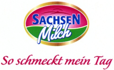 SACHSEN Milch So schmeckt mein Tag Logo (DPMA, 11.08.2008)