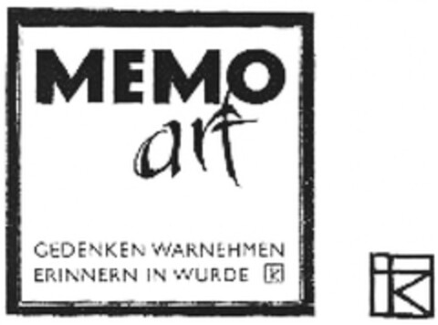 MEMO art Logo (DPMA, 07.06.2011)