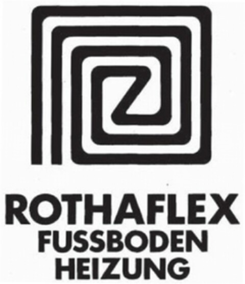 ROTHAFLEX FUSSBODEN HEIZUNG Logo (DPMA, 04.04.2013)