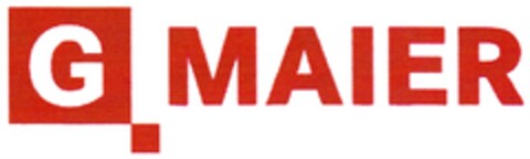 G. MAIER Logo (DPMA, 08/27/2014)