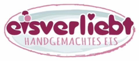 eisverliebt HANDGEMACHTES EIS Logo (DPMA, 12.10.2017)
