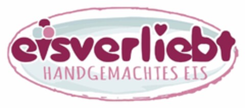 eisverliebt HANDGEMACHTES EIS Logo (DPMA, 10/12/2017)