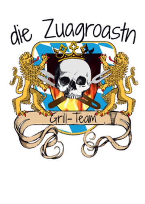 die Zuagroastn Grill-Team Logo (DPMA, 09.08.2019)