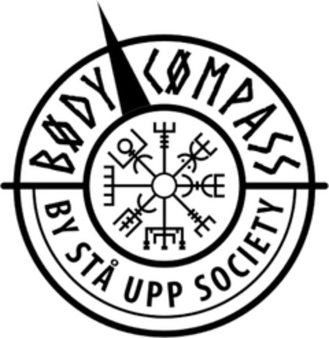 BØDY CØMPASS BY STÅ UPP SOCIETY Logo (DPMA, 15.07.2022)