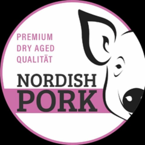 PREMIUM DRY AGED QUALITÄT NORDISH PORK Logo (DPMA, 05.10.2023)