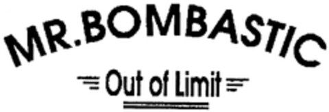 MR.BOMBASTIC Out of Limit Logo (DPMA, 21.10.2002)