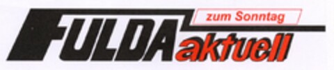FULDA aktuell zum Sonntag Logo (DPMA, 07.02.2005)