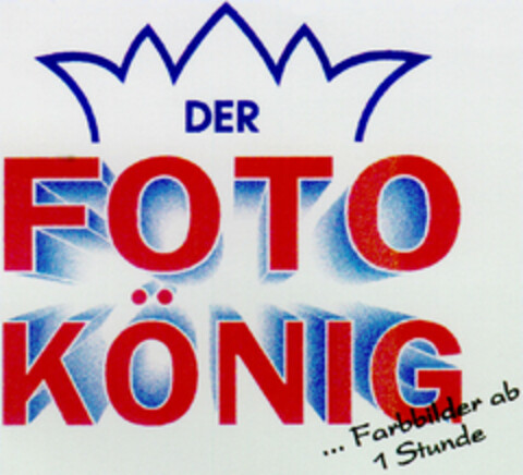 DER FOTO KÖNIG Logo (DPMA, 24.04.1995)