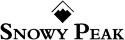 SNOWY PEAK Logo (DPMA, 05.07.1995)