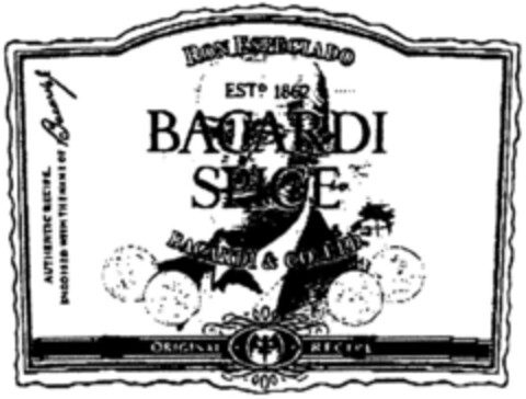 BACARDI SPICE Logo (DPMA, 15.09.1995)