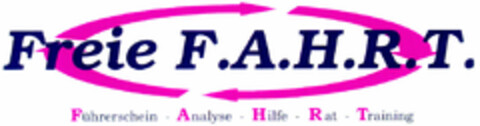 Freie F.A.H.R.T.  Führerschein - Analyse - Hilfe - Rat - Training Logo (DPMA, 02.11.1995)