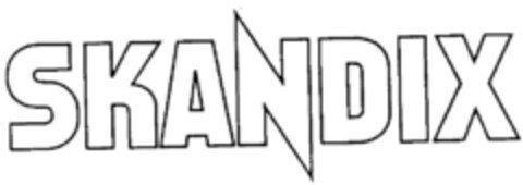 SKANDIX Logo (DPMA, 19.12.1995)