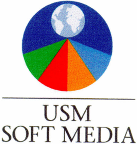 USM SOFT MEDIA Logo (DPMA, 26.01.1996)