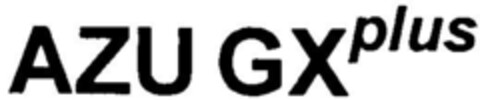 AZU GX plus Logo (DPMA, 18.12.1998)