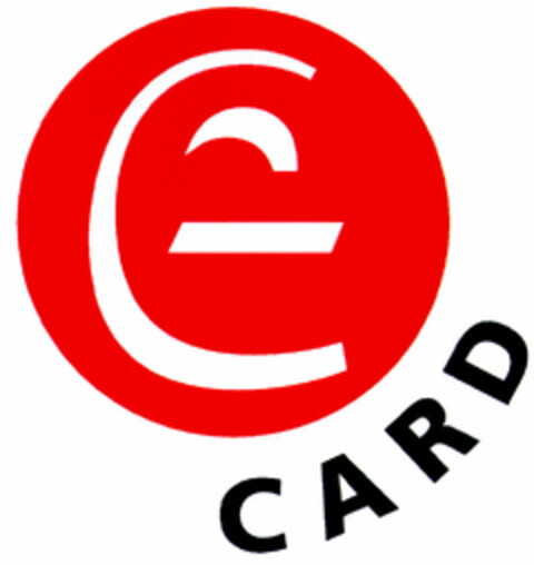 e-CARD Logo (DPMA, 04.06.1999)