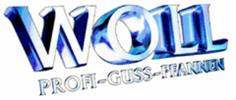 WOLL PROFI-GUSS-PFANNEN Logo (DPMA, 20.10.1999)