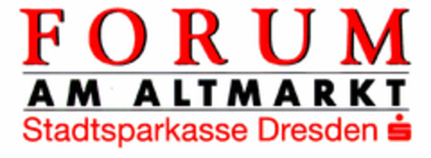 FORUM AM ALTMARKT Logo (DPMA, 30.10.1999)