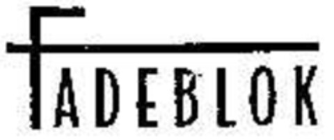 FADEBLOK Logo (DPMA, 05.10.1994)