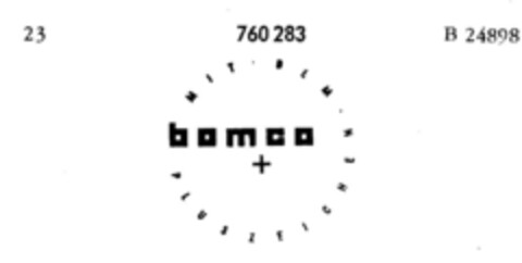 bomco + Logo (DPMA, 05/27/1961)